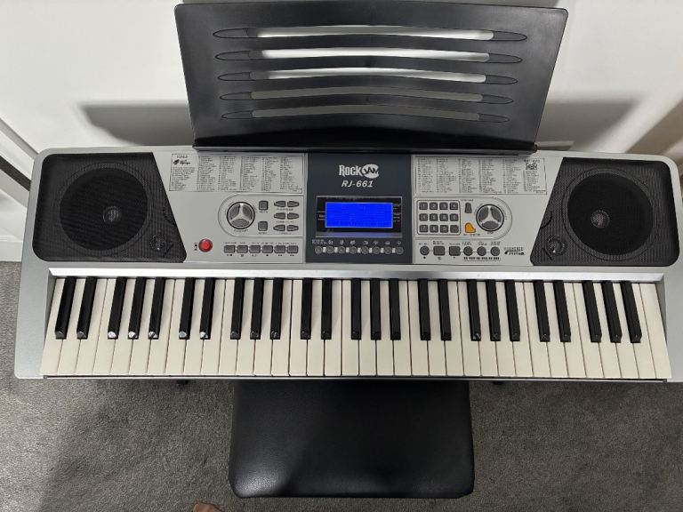 RockJam RJ661, 61-key Keyboard / Stand 