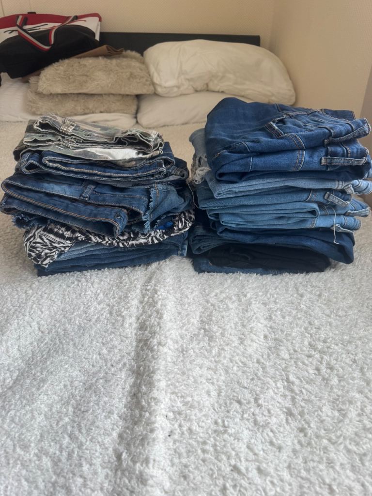 Bundle of Women's Jeans, Shorts, and Dress - Size 16/18, New with Tags