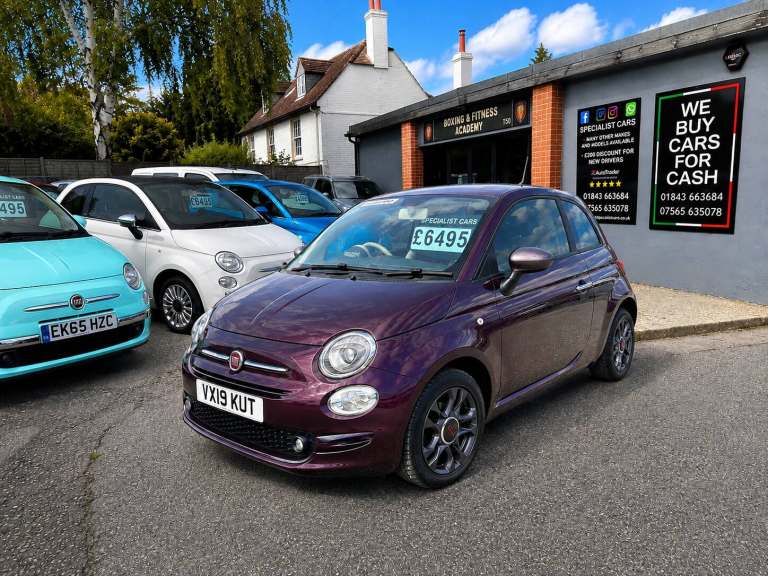 2019 Fiat 500 1.2 S 3dr HATCHBACK Petrol Manual