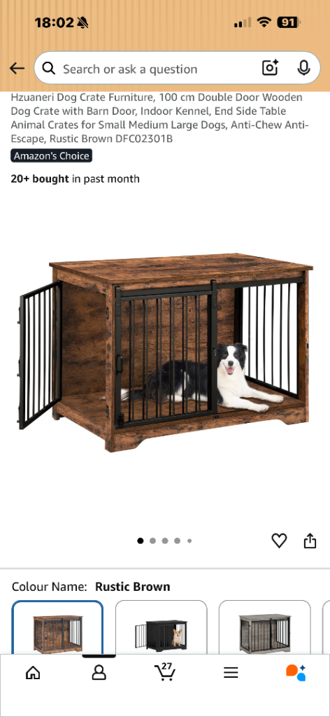 Dog crate 