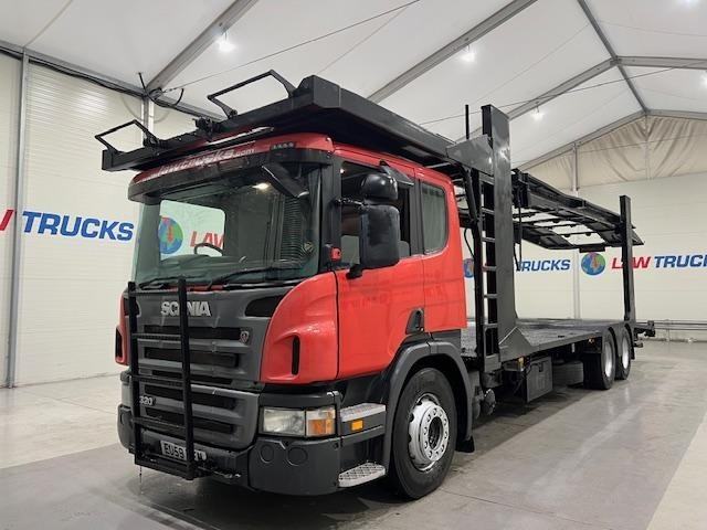 Scania P320 6x2 7 Car Transporter Spec Lift