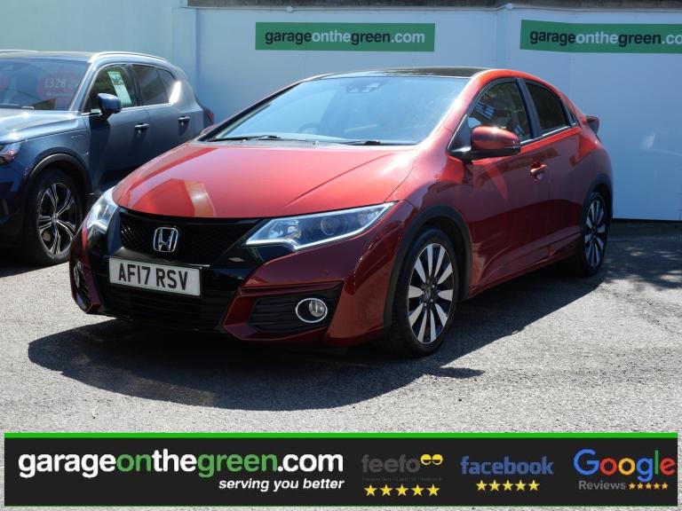 2017 Honda Civic 1.8 i-VTEC SR Auto Euro 6 5dr ONLY 29000 Miles Petrol