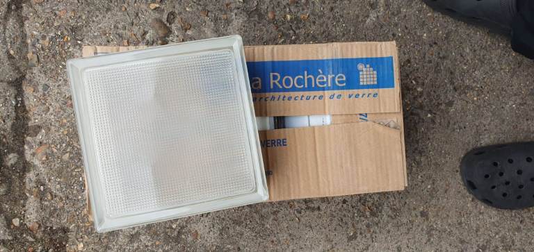 La Rochere Glass Bricks x210 Job Lot Translucent Unused 