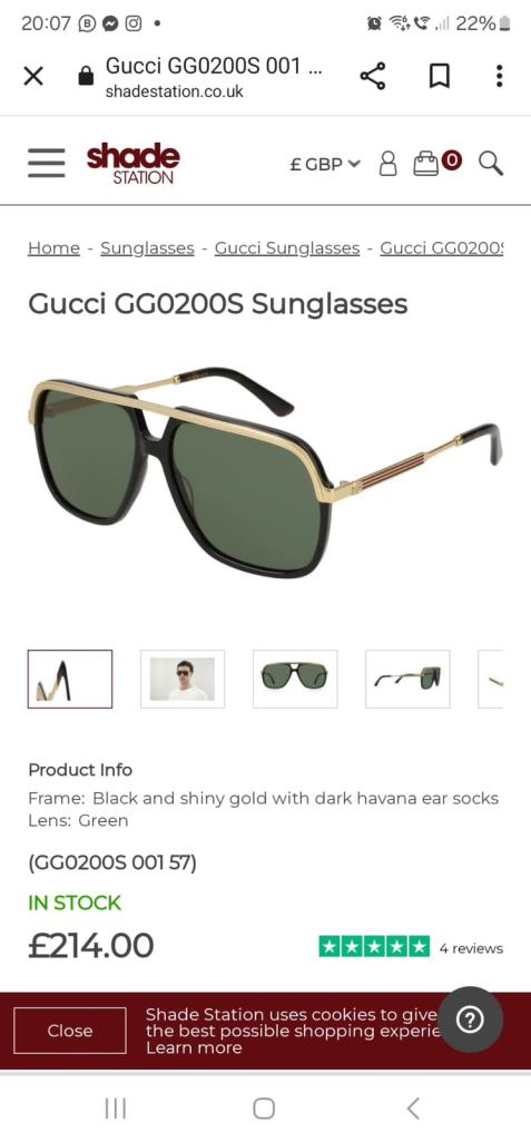 Gucci sunglasses 
