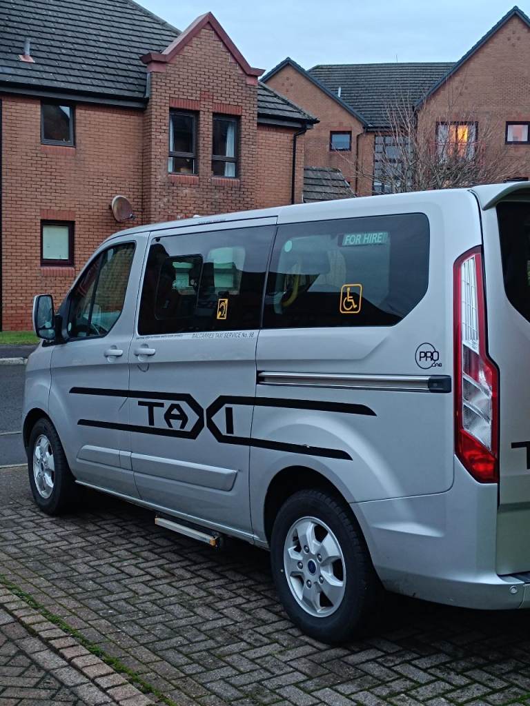 Glasgow Taxi Plate