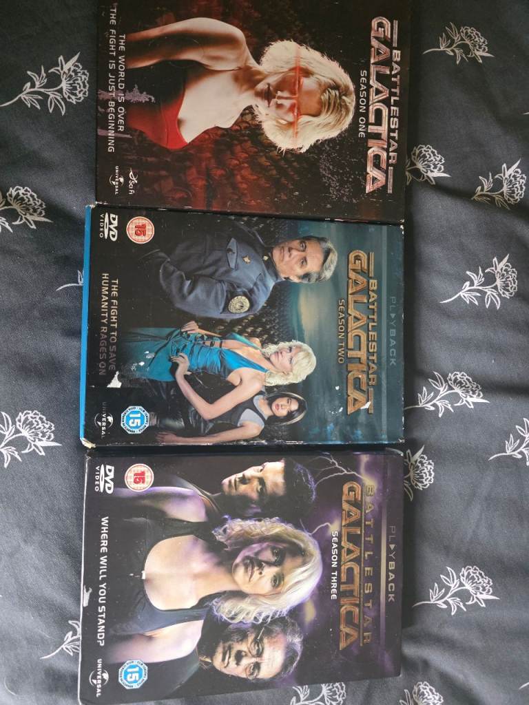 Battlestar Galactica series 1-3