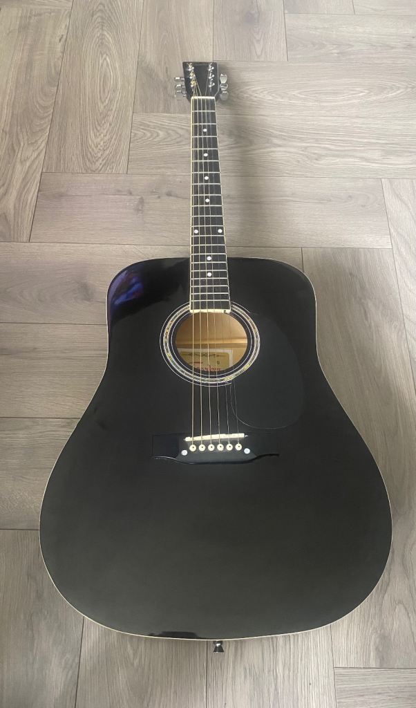 Black Accoustic Guitar
