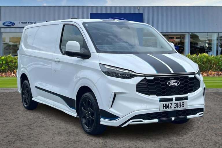 2025 Ford Transit Custom 300 Sport AUTO L1 SWB FWD 2.0 EcoBlue 170ps Low Roof Automatic Panel Van...