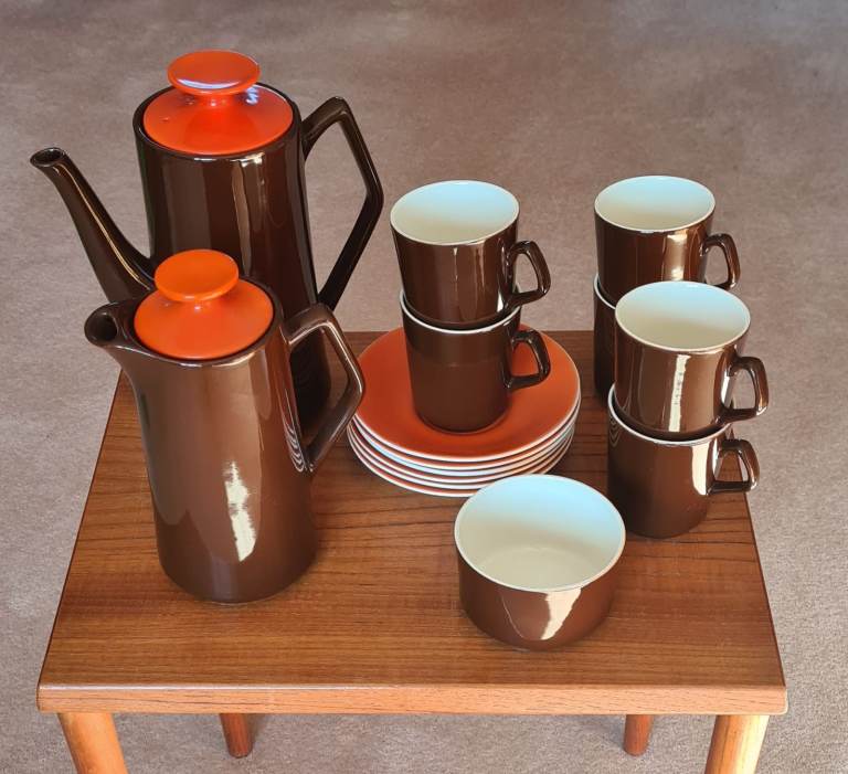 Vintage 1970s Tea & Coffee Set