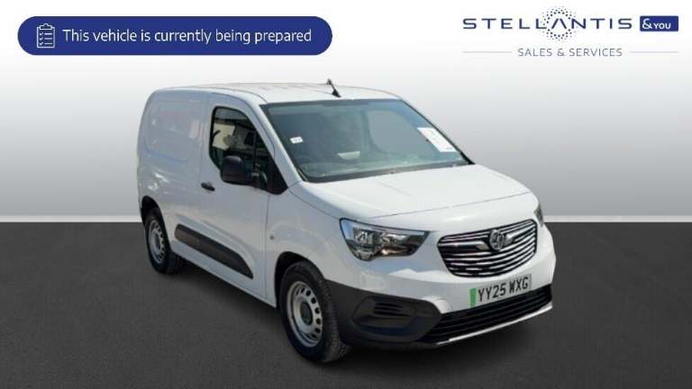 2025 Vauxhall Combo Electric 2300 50kWh Prime Panel Van 5dr Electric Auto L1 (7.4kW Charger) (136...