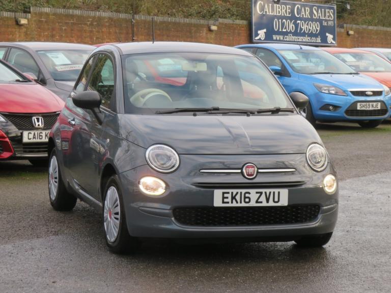 2016 Fiat 500 1.2 Pop 3dr HATCHBACK Petrol Manual