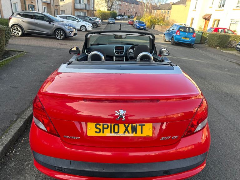 Peugeot 207 cc convertible 