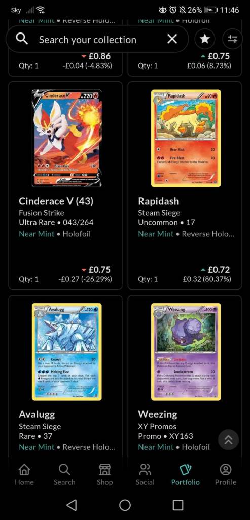 Pokemon Card Collection For Sale 