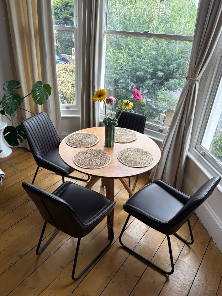 John Lewis Dining table and chairs 