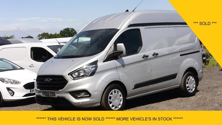 2022 Ford Transit Custom 320 TREND L1 H2 SWB HIGH ROOF IN SILVER WITH AIR CONDITIONING,PARKING SE...
