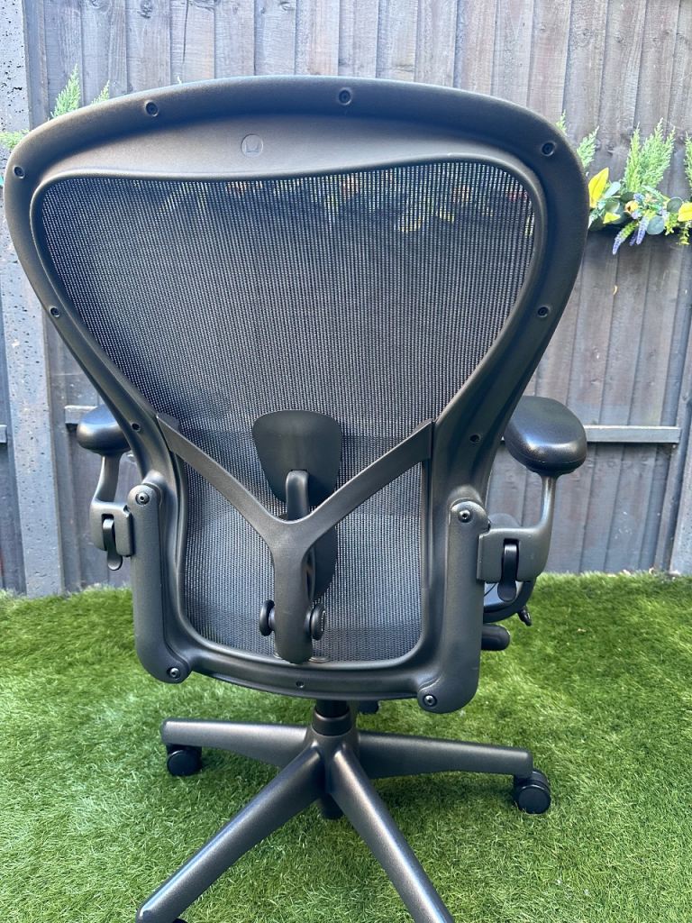 Herman Miller Aeron Size C Large Ergonomic Full Specs Ergonomic Office Desk Chair
