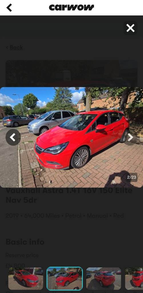 Vauxhall, ASTRA, Hatchback, 2019, Manual, 1399 (cc), 5 doors