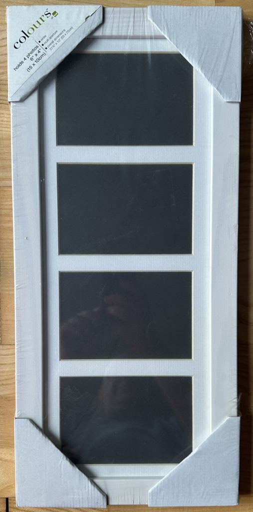 White Multi Aperture Frame 