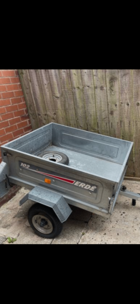 ERDE 102 GALVANISED TRAILER/ delivery possible 