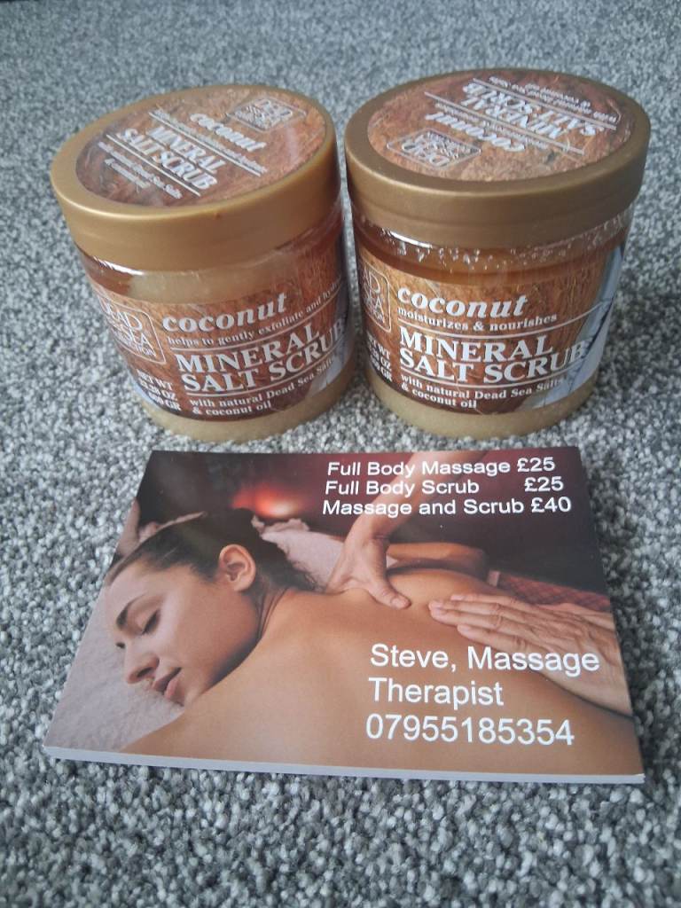 Swedish massage and body scrubs