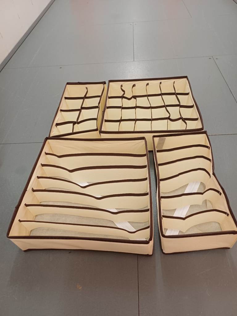 Stowfix Closet Underwear Drawer divider 4 set
