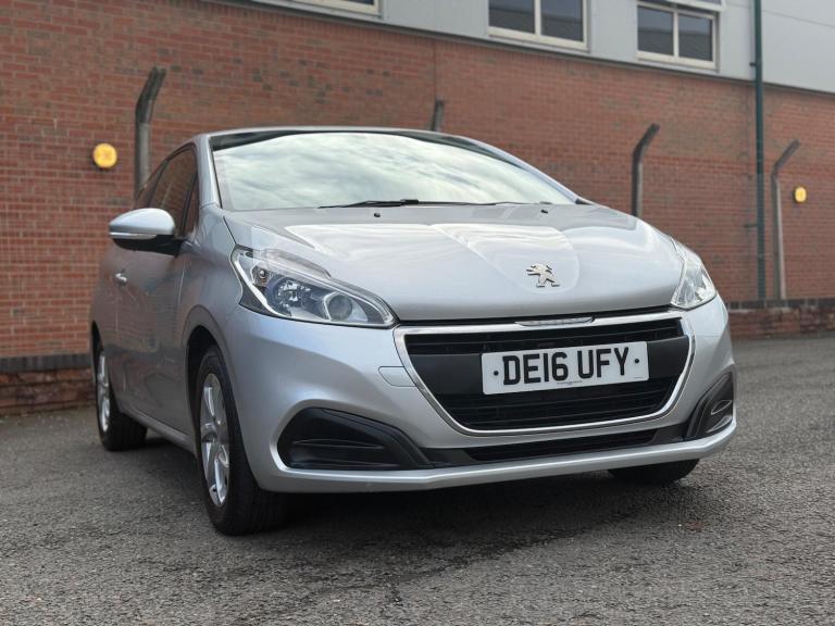 2016 Peugeot 208 1.2 PureTech 82 Active 3dr HATCHBACK PETROL Manual