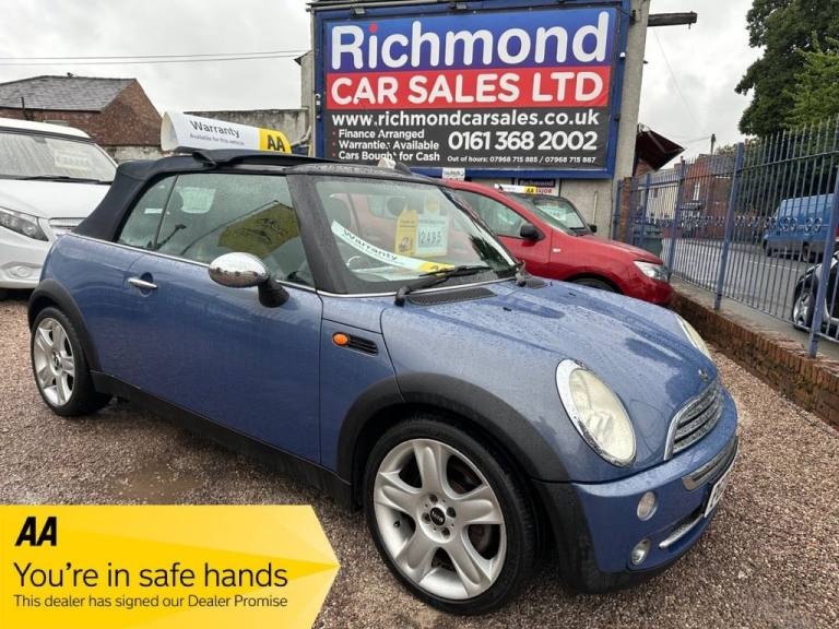 2004 MINI Convertible 1.6 Cooper Convertible 2dr Petrol Manual Euro 3 (115 ps) Convertible Petrol...