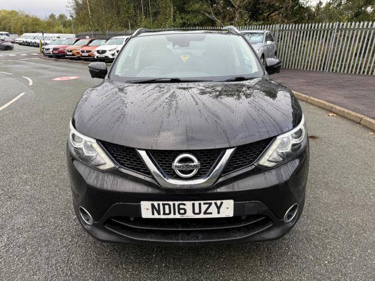2016 NISSAN QASHQAI N-CONNECTA DCI SUV BLACK DIESEL
