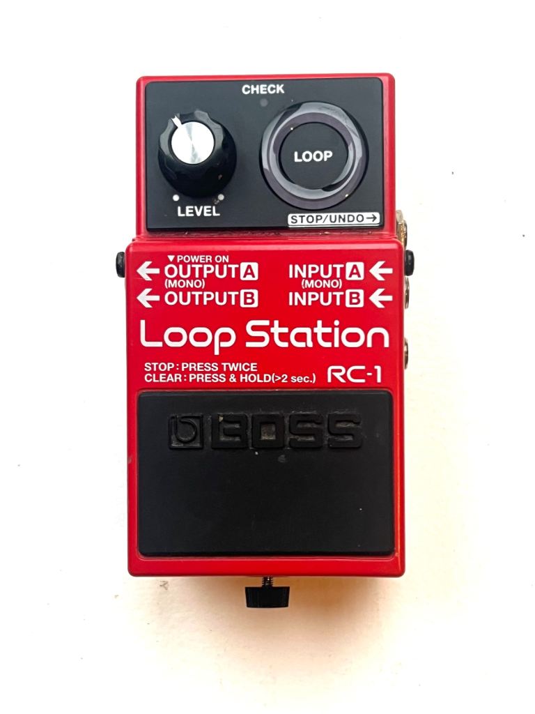 Boss RC-1  loop effect pedal