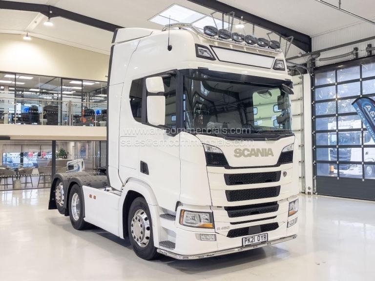 2021 (21) SCANIA R450 6X2 TAG HIGH CAB