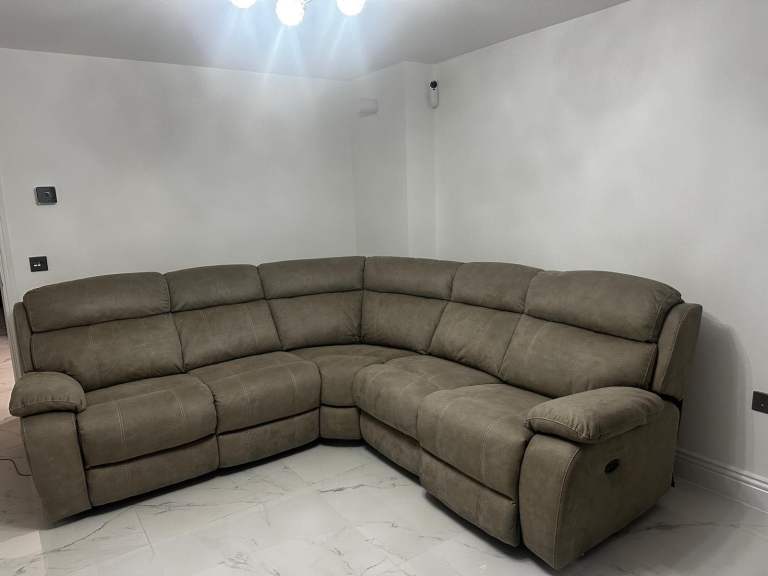Electric recliner sofa from Furniture Village 