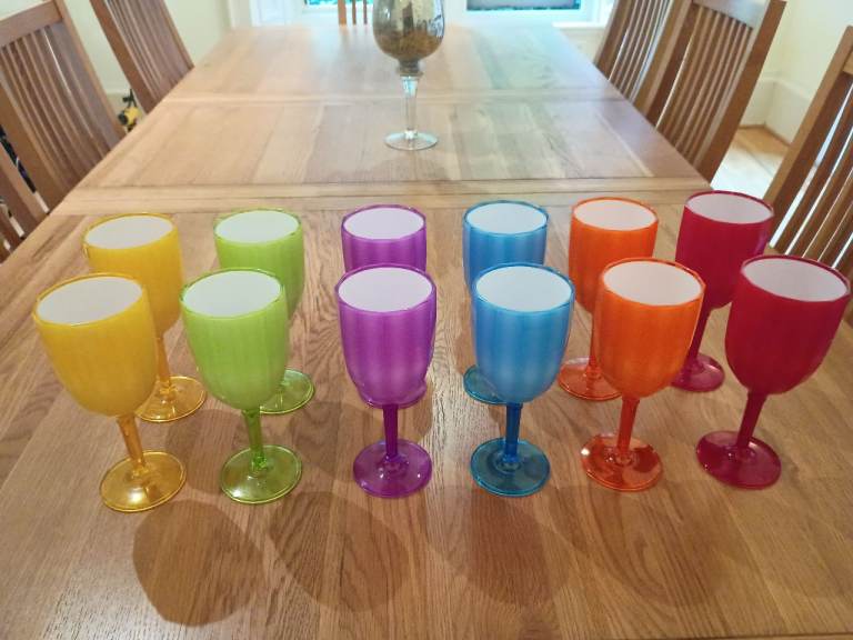 Plastic Wine Glasses