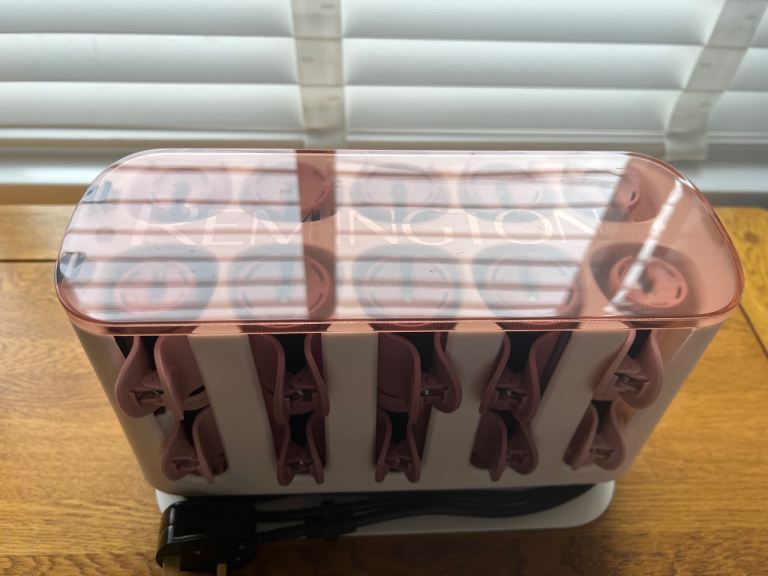 Hair Rollers Set with Clips – Good Condition