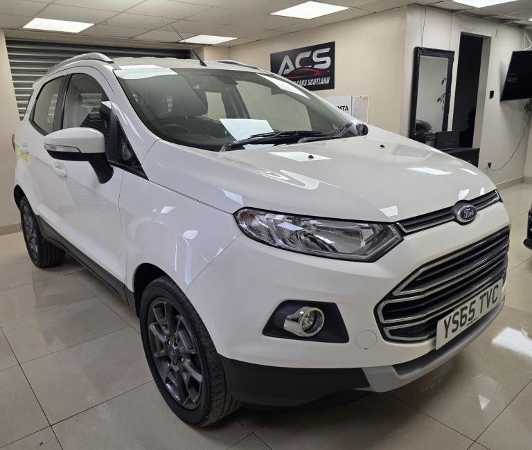 FORD ECOSPORT 1.5 TDCi Titanium White Manual Diesel WARRANTY 12 MONTHS MOT