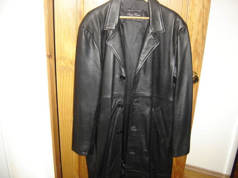 FULL LENGTH LEATHER COAT