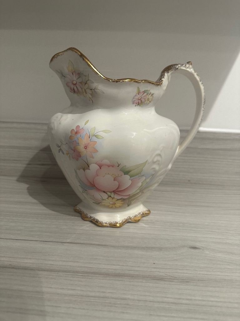 image for - Decorative Floral Jug