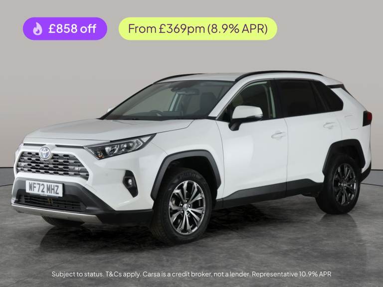 2022 Toyota RAV4 2.5 VVT-h GPF Design SUV 5dr Petrol Hybrid CVT Euro 6 (s/s) (218 ps) - LED  Suv ...