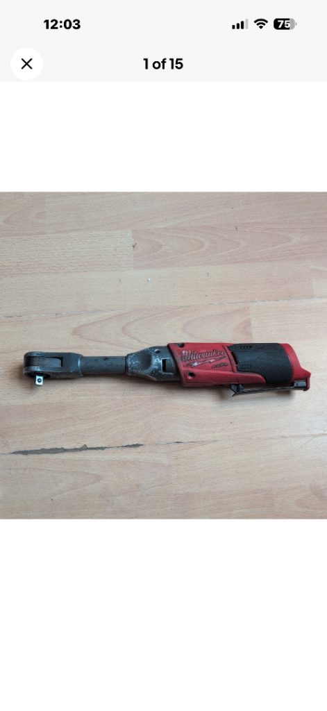 Milwaukee cordless ratchet 