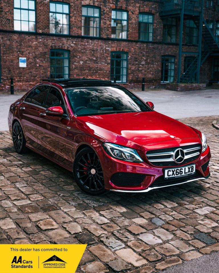 2016 Mercedes-Benz C Class 2.1 C220d AMG Line (Premium Plus) Saloon 4dr Diesel 7G-Tronic+ Euro 6 ...
