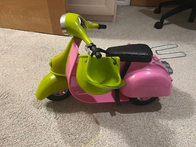 image for Our generation scooter and helmet