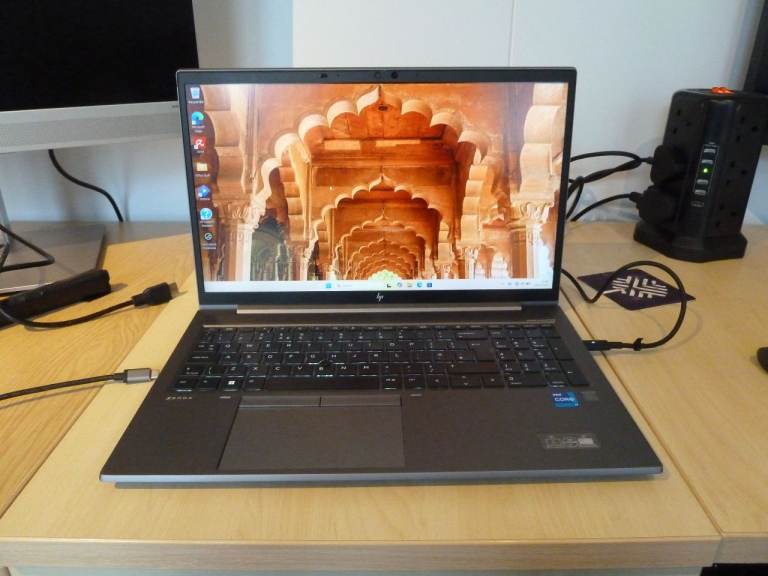 HP Zbook Firefly G8 laptop. Core i7, 16GB RAM, 512GB SSD, Nvidia, 15.6 Inch 1080p. Win 11