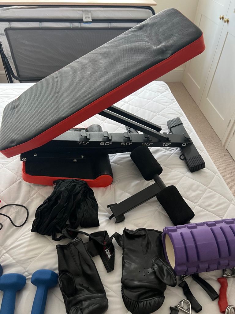 Selection of Home Fitness Equipment 