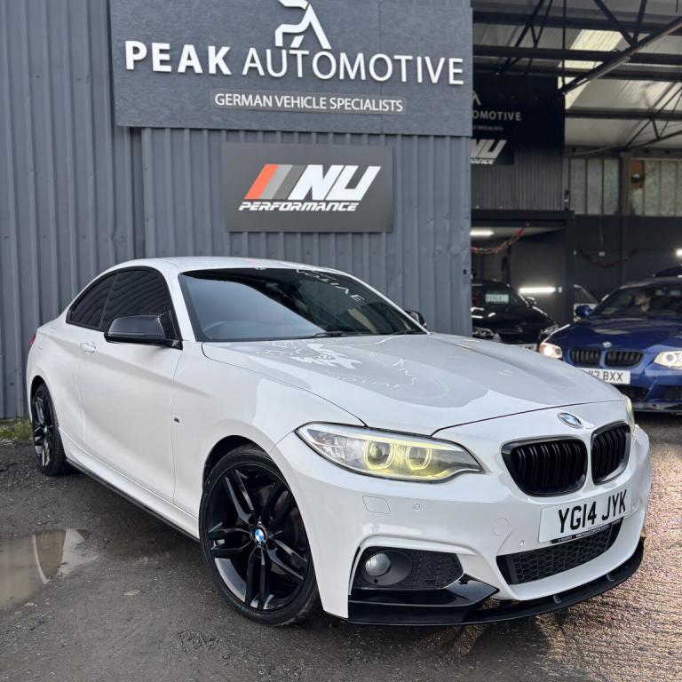 BMW 2 SERIES 220d M Sport Coupe *PEARL WHITE / GOOD SPEC*