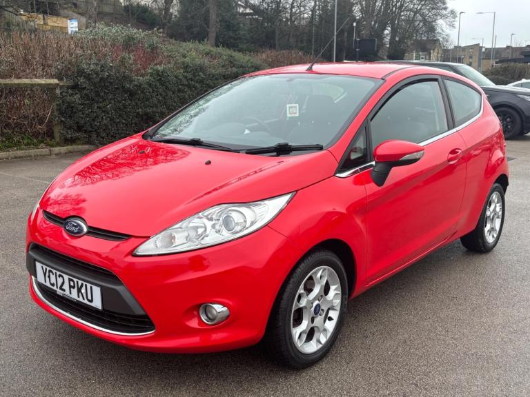 2012 Ford Fiesta 1.25 Zetec 3dr HATCHBACK Petrol Manual