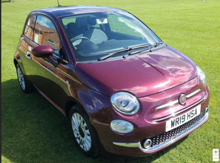 2019 Fiat 500 1.2 Lounge 3dr Dualogic HATCHBACK PETROL Automatic