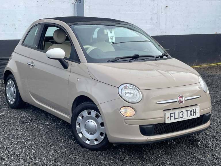 2013 Fiat 500 0.9 TwinAir Colour Therapy 2dr Dualogic CONVERTIBLE PETROL Automatic