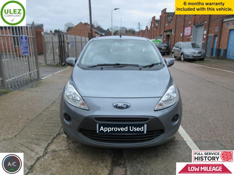 2013 Ford Ka 1.2 Edge 3dr Petrol Low Miles Air Con HATCHBACK Petrol Manual