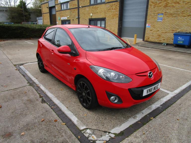 2011 Mazda Mazda2 1.3 Black Hatchback 5dr Petrol Manual Euro 5  Petrol