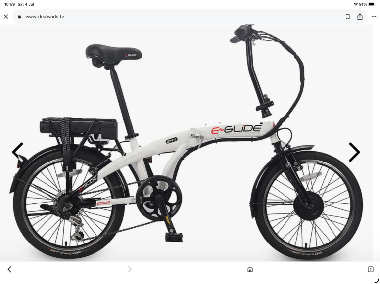 Electric foldable bike
