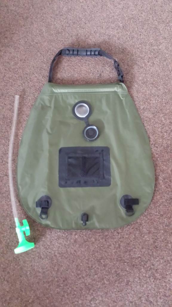 BRAND NEW, NEVER USED, 10 Litre, Camping, Garden, Outdoor, Portable, Solar Shower